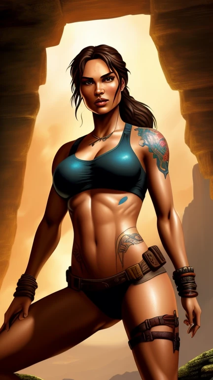 Lara Croft is a beautifull nymf, body ta...