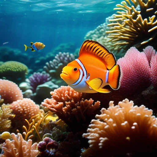 THE UNDERWATER WORLD Clown Fish in 3d, (...
