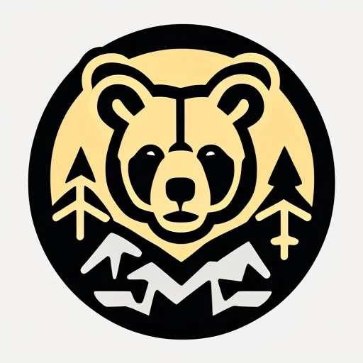 Bear icon, logo, svg icon