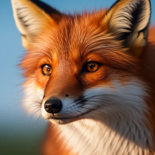 Animals - Fox,  ((detailed face)), ((det...