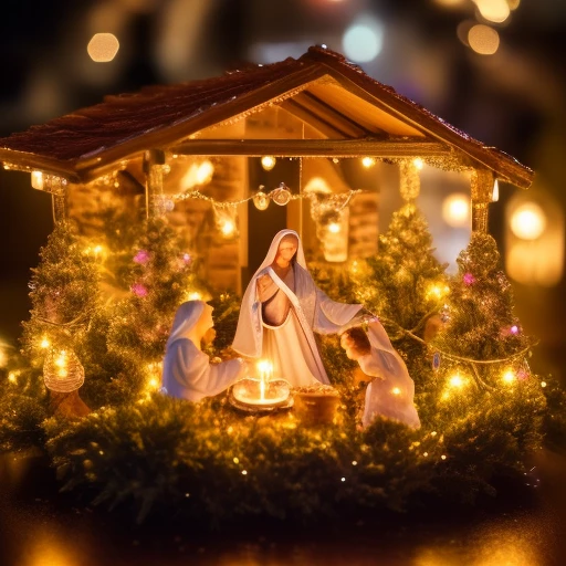 ((Christian Nativity)) of ((Baby Jesus))...