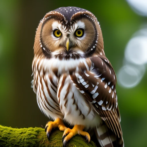 Northern Saw-whet Owl (Aegolius acadicus...