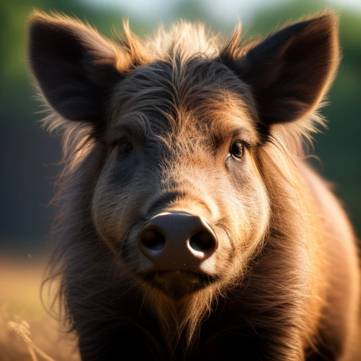 Animals - Boar, ((detailed face)), ((det...