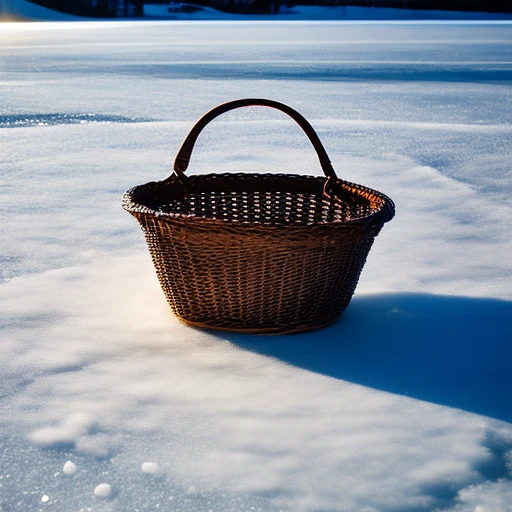 basket on ice