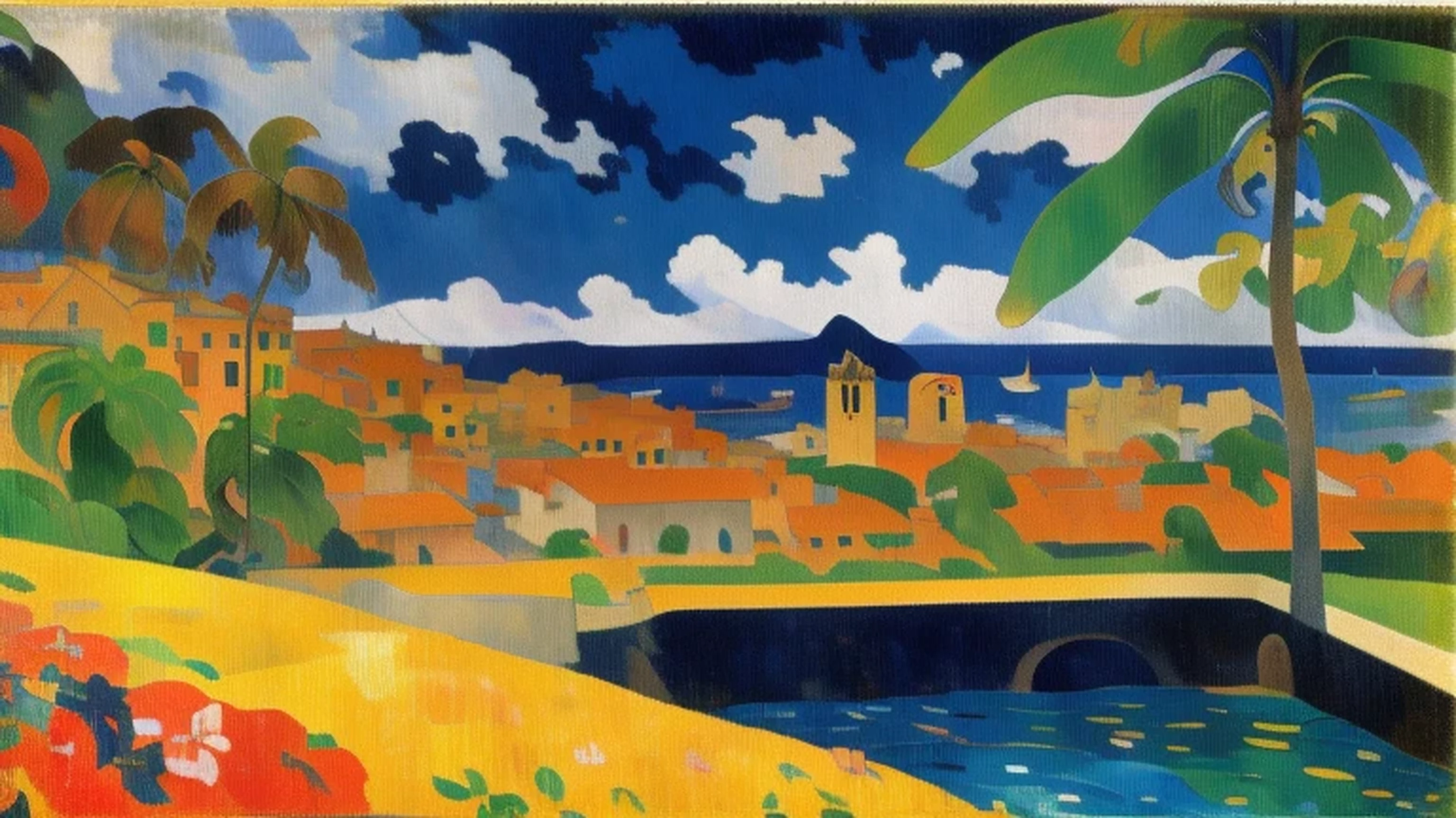 ((Paul Gauguin)), ((Genoa Italy))