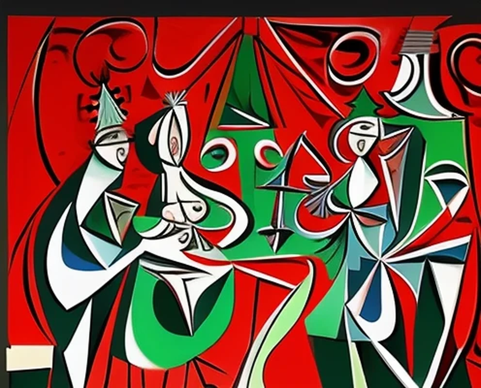 Christmas, Picasso style