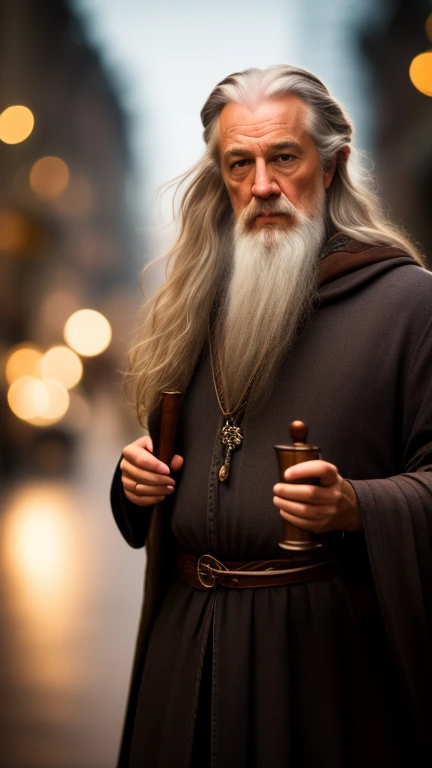Gandalf with pipe