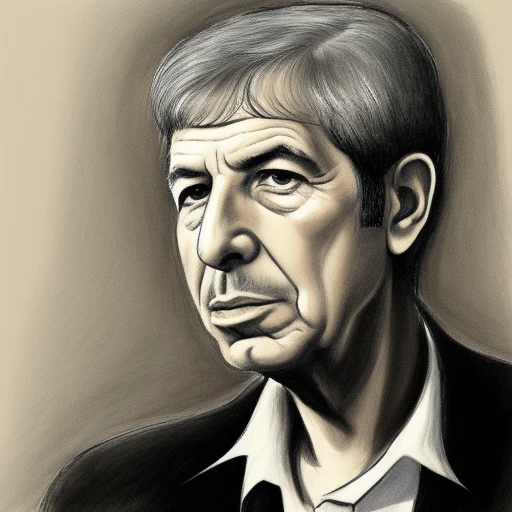 Leonard Cohen sketch