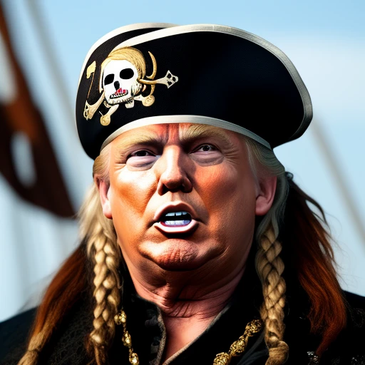 donald trump pirate