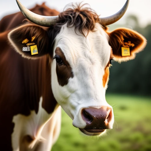 Animals - Framyard Cow,  ((detailed face...