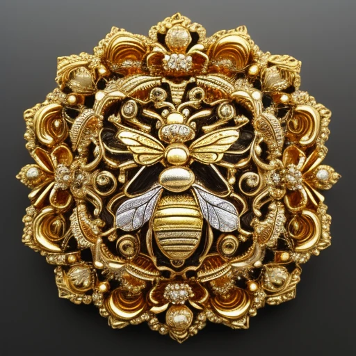 Bee queen dance Baroque, Pencil, Iridesc...