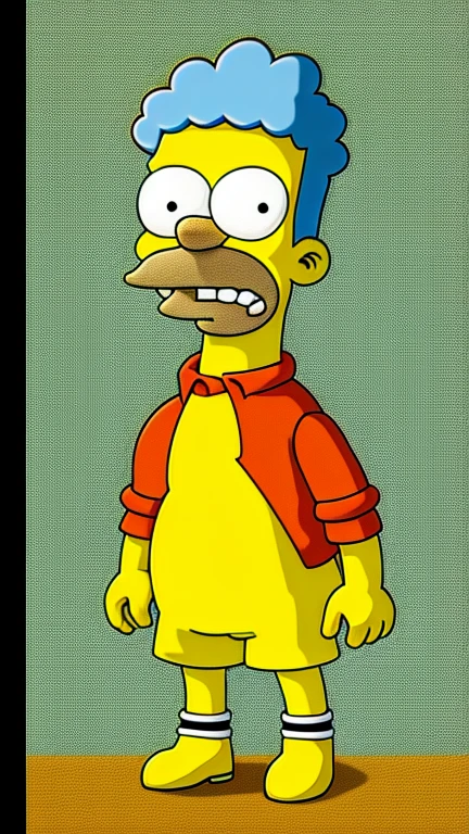 "buster mungus" as a simpsons character