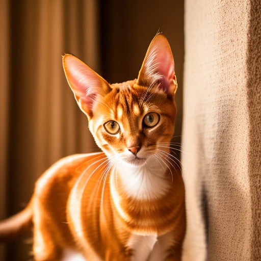 Abyssinian cat: Abyssinians are known fo...