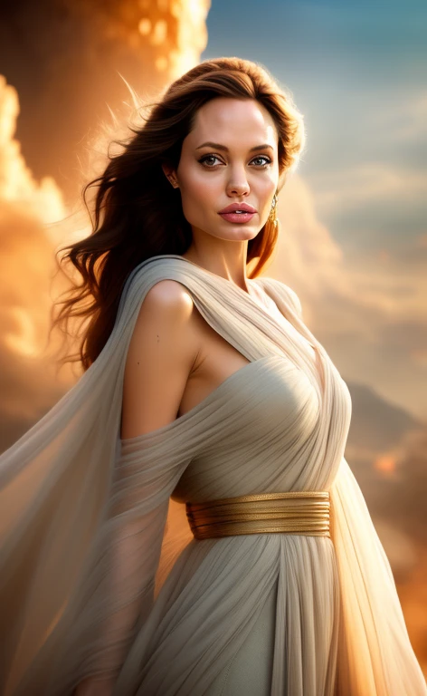 Angelina Jolie  , in the movie Star Wars