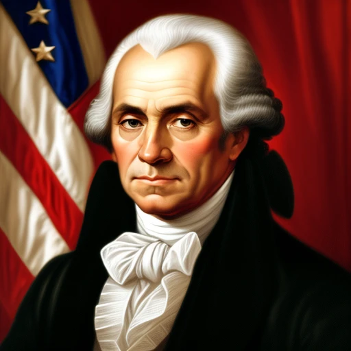Portrait of Founding Father of America