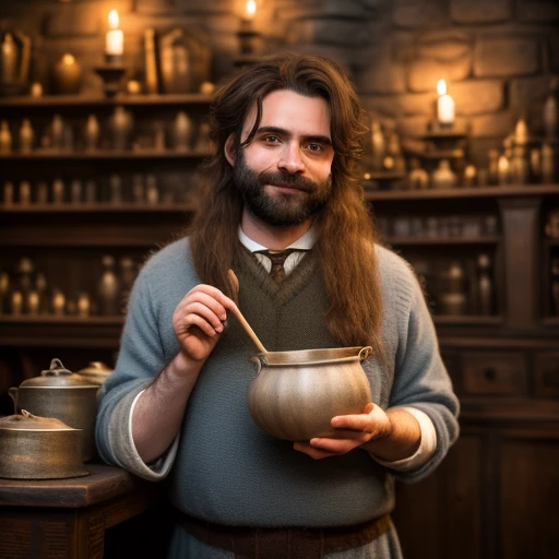 Hairy Potter in Hogwarts