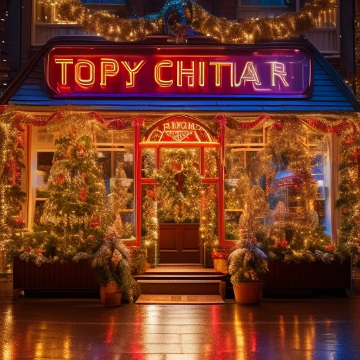 Ye Olde Style Christmas Inside Toy Shop ...