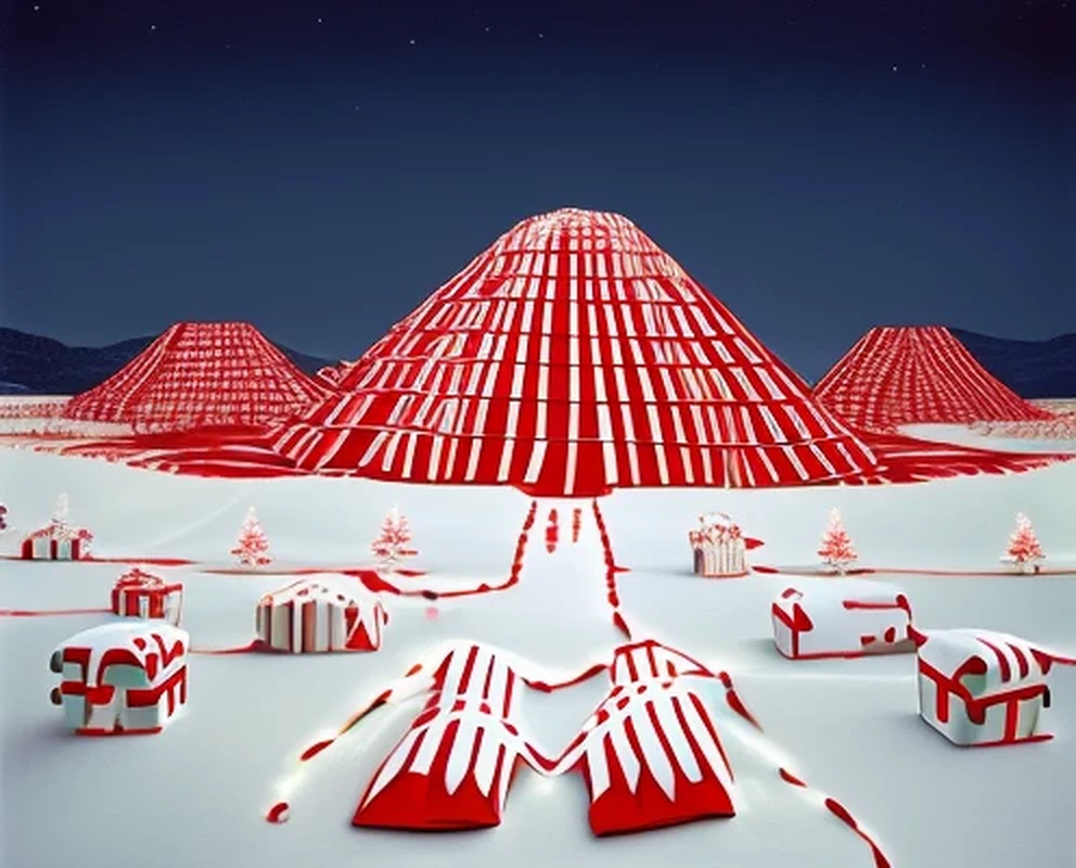 Christmas, Christo style.