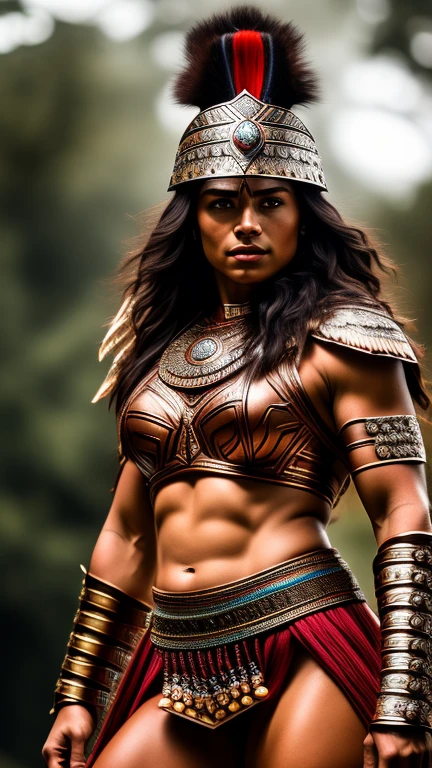 Inca female warriors ((muscular)), shiel...