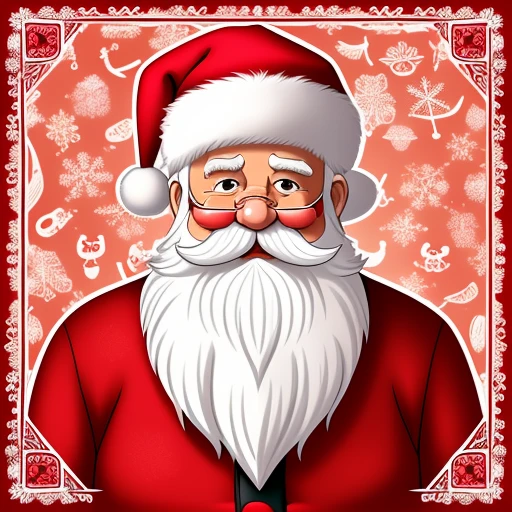 Santa Claus is often depicted as a jolly...