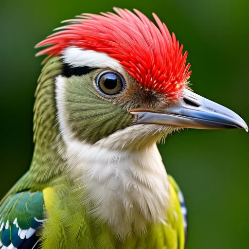 Birds - Green Woodpecker, (Britain & Ire...