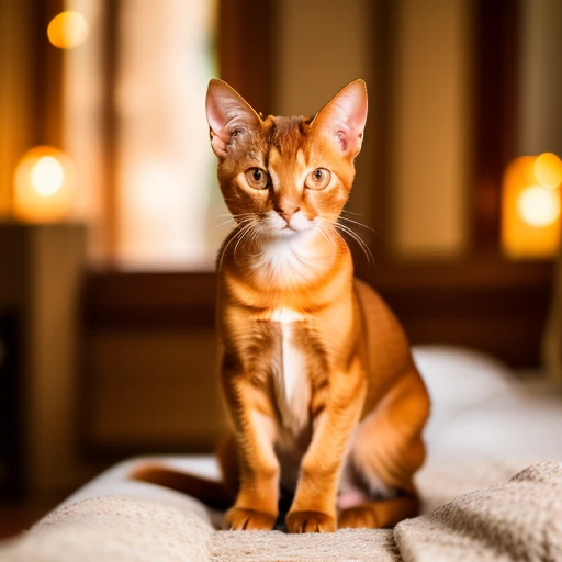 Abyssinian cat: Abyssinians are known fo...