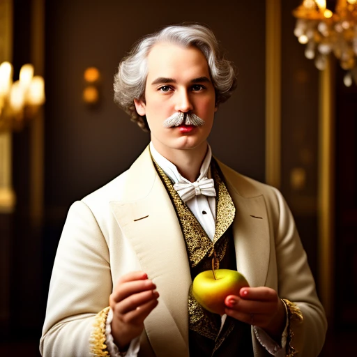 aristocrat who eats a pear